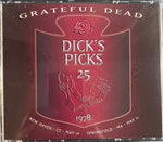 Grateful Dead* : Dick's Picks Volume 25  5/10/1978 (4xHDCD, Album)