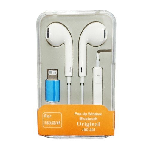 Earpod To Lightning With Volume Control With Hook Packaging