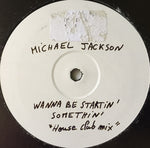 Michael Jackson : Wanna Be Startin' Something (12", Promo, Unofficial)