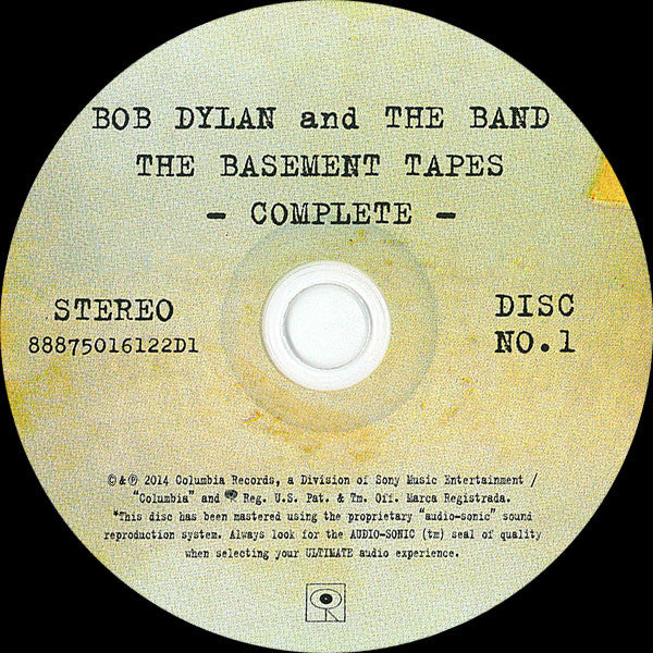 Bob Dylan AndThe Band : The Basement Tapes Complete (The Bootleg Series Vol. 11) (6xCD, Album + Box, Dlx, Ltd)