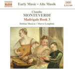 the album cover for Marco Longhini - Madrigals Book 3