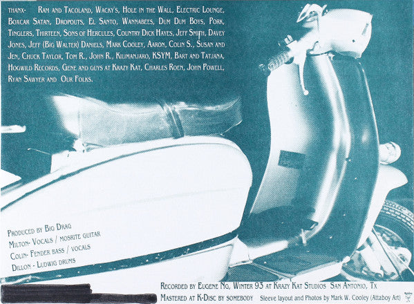 Big Drag : Big Drag (7", EP)