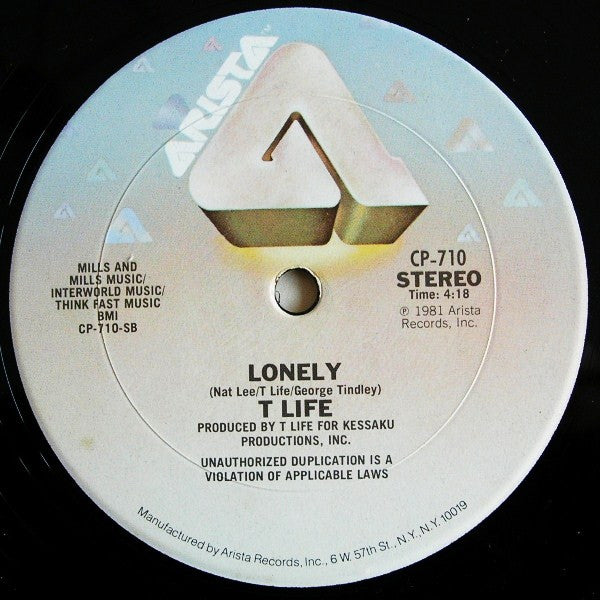 T Life* : Somethin' That You Do To Me (Keeps Turning Me On) (12", Pit)