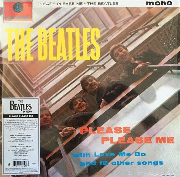 The Beatles : Please Please Me (LP, Album, Mono, RE, RM, 180)