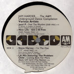 Various : Jam Harder...The A&M Underground Dance Compilation (LP, Comp, Promo)