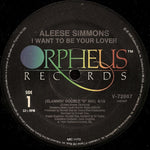 Aleese Simmons : I Want To Be Your Lover (12")