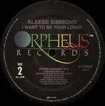 Aleese Simmons : I Want To Be Your Lover (12")