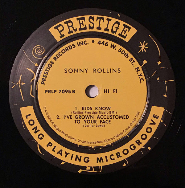 Sonny Rollins Quintet With Kenny Dorham And Max Roach : Rollins Plays For Bird (LP, Album, Mono, Ltd, RE, RM, 200)