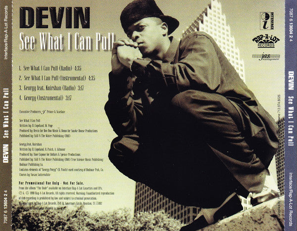 Devin* : See What I Can Pull (CD, Single, Promo)