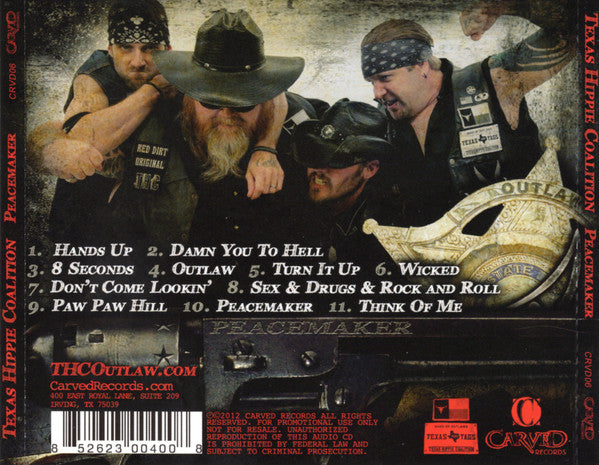 Texas Hippie Coalition : Peacemaker (CD, Album)
