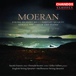 the album cover for Moeran / Scotts / Talbot / Melbourne String Quart - Violin Sonata in E minor / String Quartet A minor