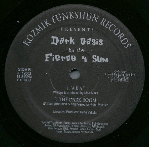 Fierce 4 Sum : Dark Oasis (12")