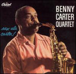 the album cover for Benny Carter - Sax a la Carter