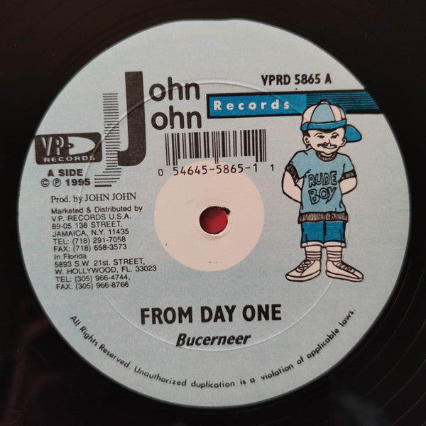 Bucerneer* / Lee Antoni* : From Day One / Calling Out My Name (12")