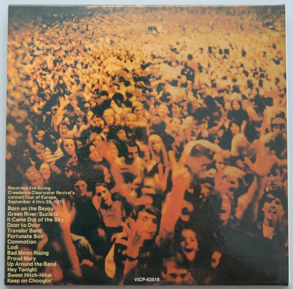 Creedence Clearwater Revival : Live In Europe (CD, Album, RE, RM, Car)