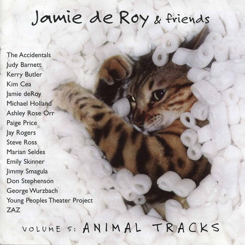 the album cover for Jamie Deroy - Animal Tracks, Vol. 5