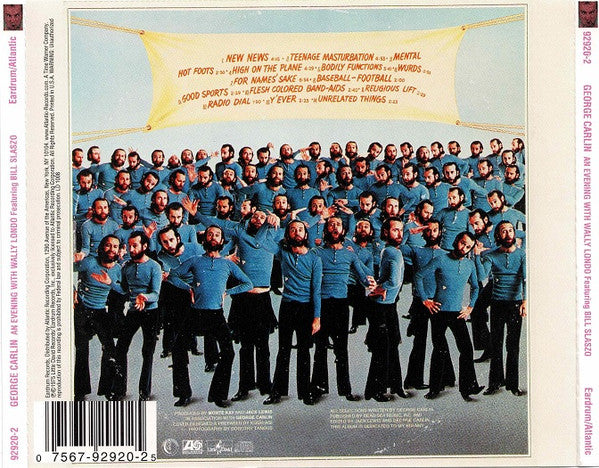 George Carlin : An Evening With Wally Londo Featuring Bill Slaszo (CD, Album, RE)