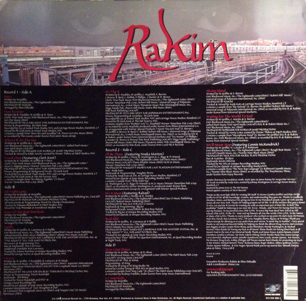 Rakim : The Master (2xLP, Album)
