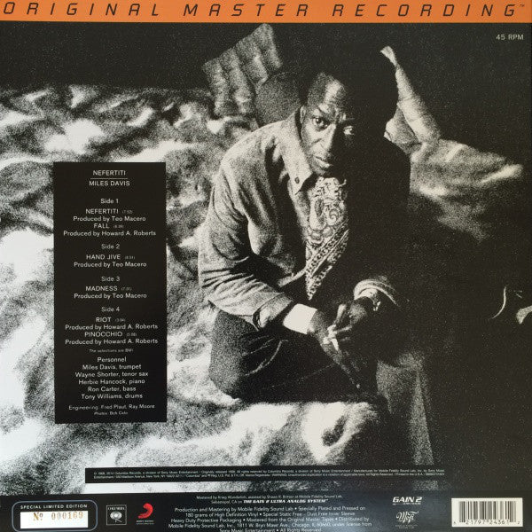 Miles Davis : Nefertiti (2x12", Album, Ltd, Num, RE, RM, 180)