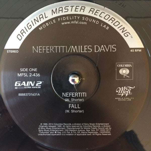 Miles Davis : Nefertiti (2x12", Album, Ltd, Num, RE, RM, 180)