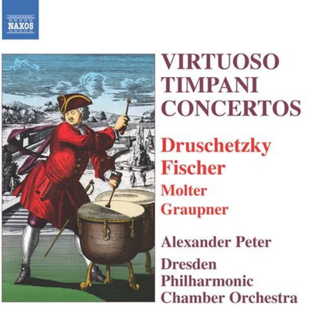 the album cover for Virtuoso Timpani Concertos - Virtuoso Timpani Concertos