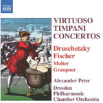 the album cover for Virtuoso Timpani Concertos - Virtuoso Timpani Concertos