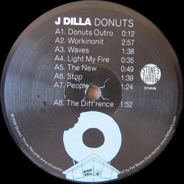 J Dilla : Donuts (2x12", Album, RP)
