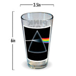 Pink Floyd Album Covers Drinking Glass Set (4-Pack / 16oz)