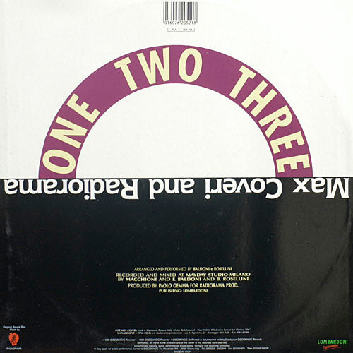 Max Coveri & Radiorama : One Two Three (12")