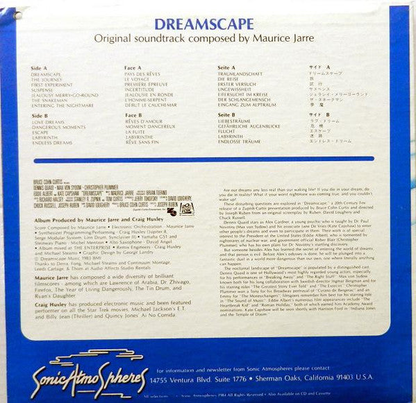 Maurice Jarre : Dreamscape (LP)