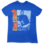 Side Logo Car on Royal Blue Tee T-shirt