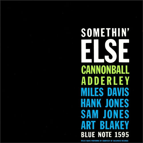 Cannonball Adderley : Somethin' Else (LP, Album, Ltd, RE, Gat)