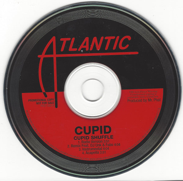 Cupid (2) : Cupid Shuffle (CD, Single, Promo)