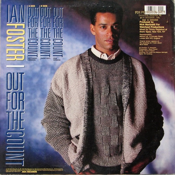Ian Foster : Out For The Count (12", Single)