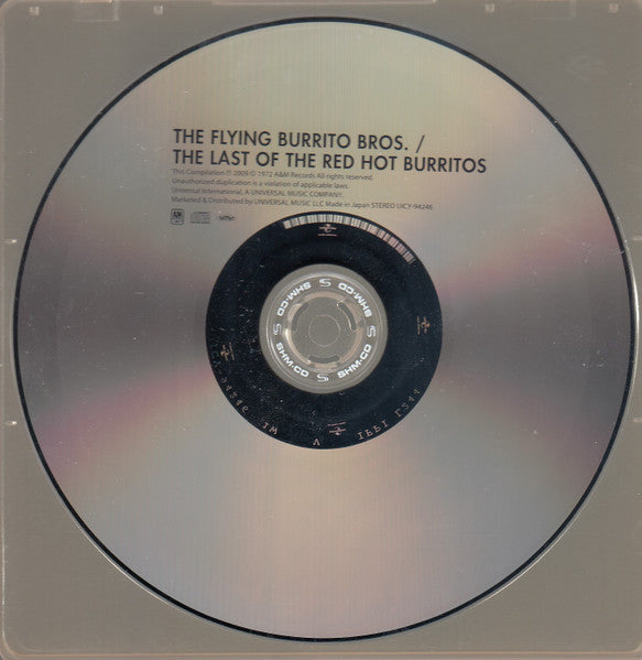 The Flying Burrito Bros : Last Of The Red Hot Burritos (CD, Album, Ltd, RE, RM, Pap)