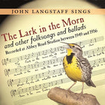 the album cover for John Langstaff - A Lark In The Morn