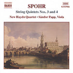 the album cover for Sandor Papp - Complete String Quintets 2