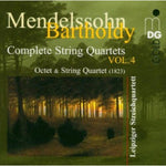 the album cover for F. MENDELSSOHN - Complete String Quartets 4