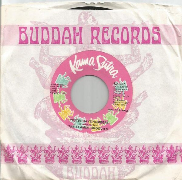 The Flamin' Groovies : Have You Seen My Baby? (7", Single, Promo)