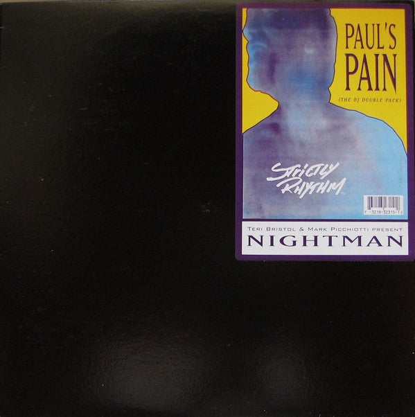 Teri Bristol & Mark Picchiotti Present Nightman : Paul's Pain (2x12")