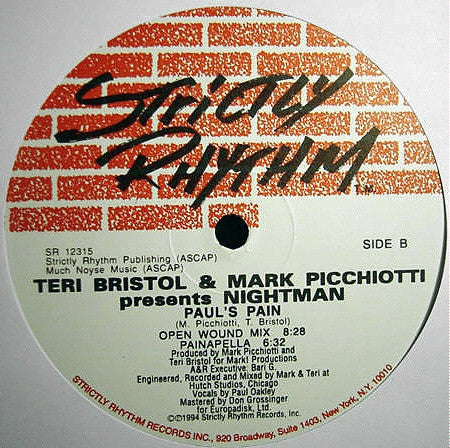 Teri Bristol & Mark Picchiotti Present Nightman : Paul's Pain (2x12")