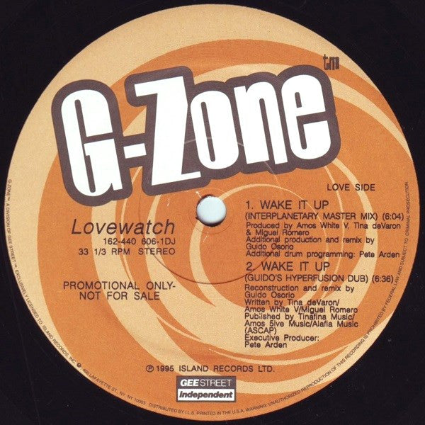 Lovewatch : Wake It Up (12", Promo)