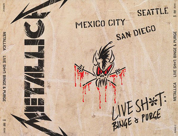 Metallica : Live Sh*t: Binge & Purge (3xCD, Album + 2xDVD, M/Print, NTSC + RE)