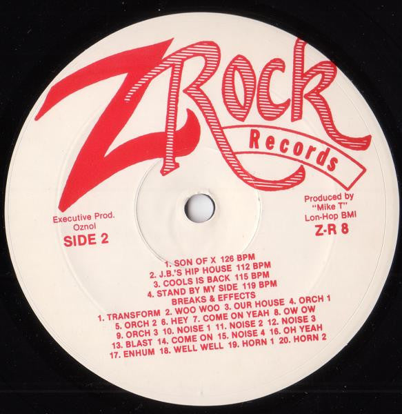 Mike T (2) : L.A. Jive Rhythm Tracks & Break Beats Volume 1 (12")
