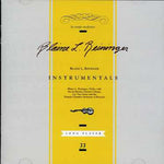 the album cover for Blaine Reininger L - Instrumentals