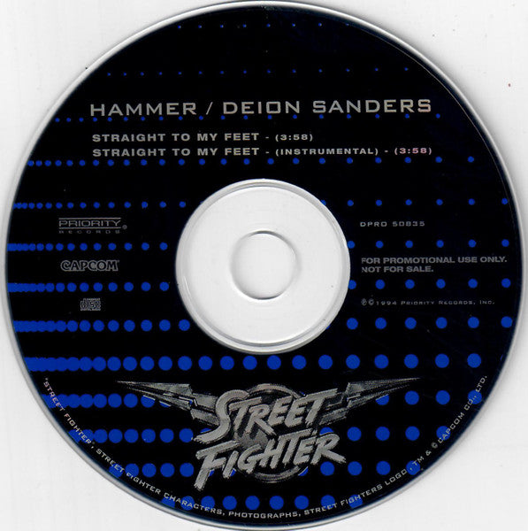 Hammer* / Deion Sanders : Straight To My Feet (CD, Single, Promo)