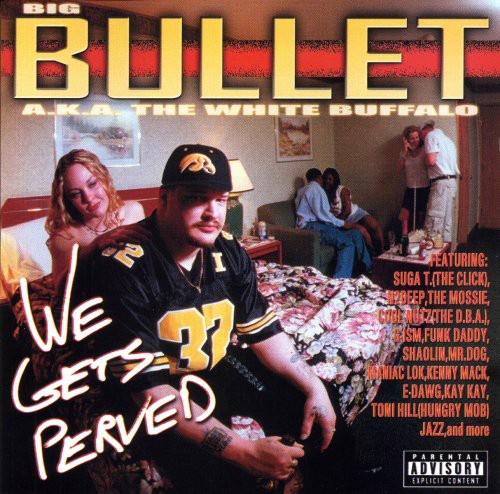 the album cover for Bullet - We Gets Perved