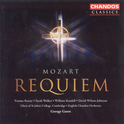 the album cover for George Guest - Requiem Mass K626