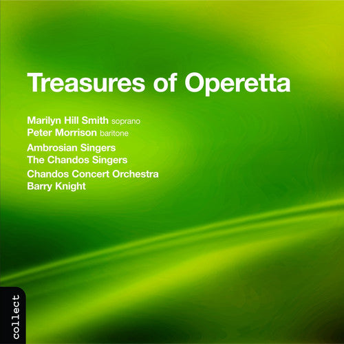 the album cover for Barry Knight - Treasures of Operetta / Various