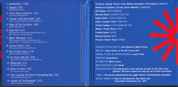 Count Basie : Live At The Sands (Before Frank) (SACD, Hybrid, Album, Ltd, Num, S/Edition)